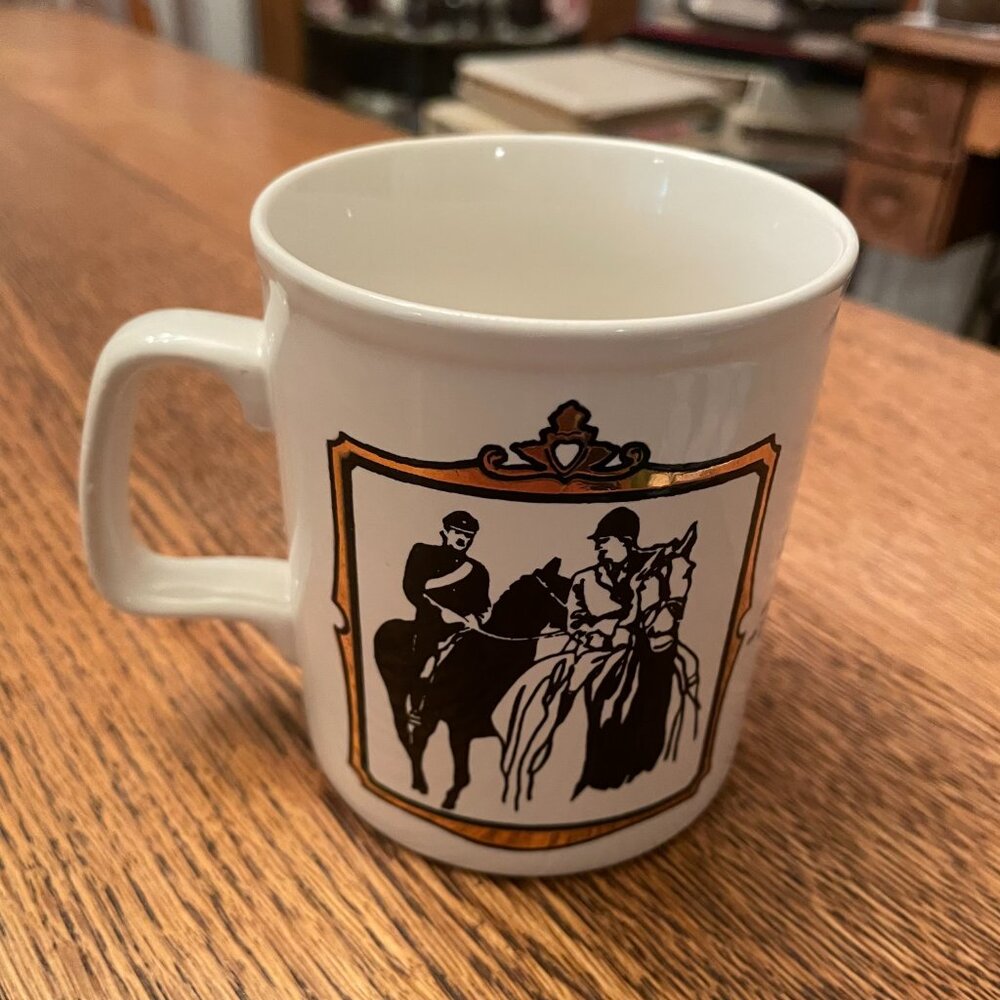 Vintage Royal Wedding 1973 Princess Anne/Mark Phillips Coffee Cup Mug - Picture 2 of 6